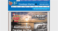 Desktop Screenshot of cowboysmarine.com